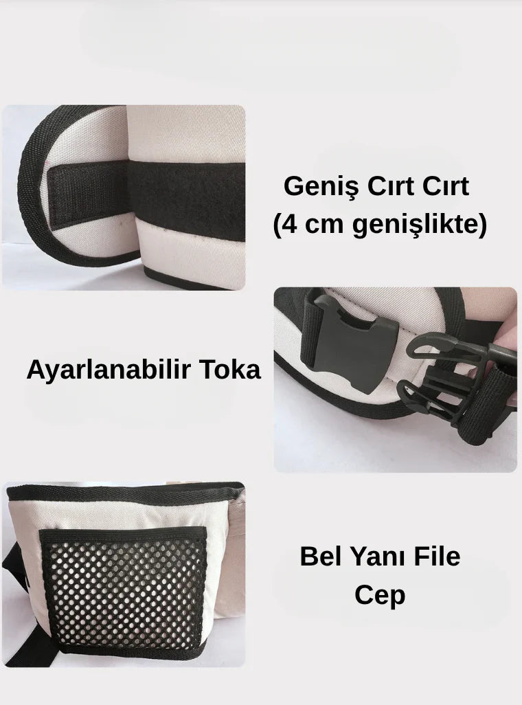 Aufbe® Çocuk Taşıma Bel Kucağı