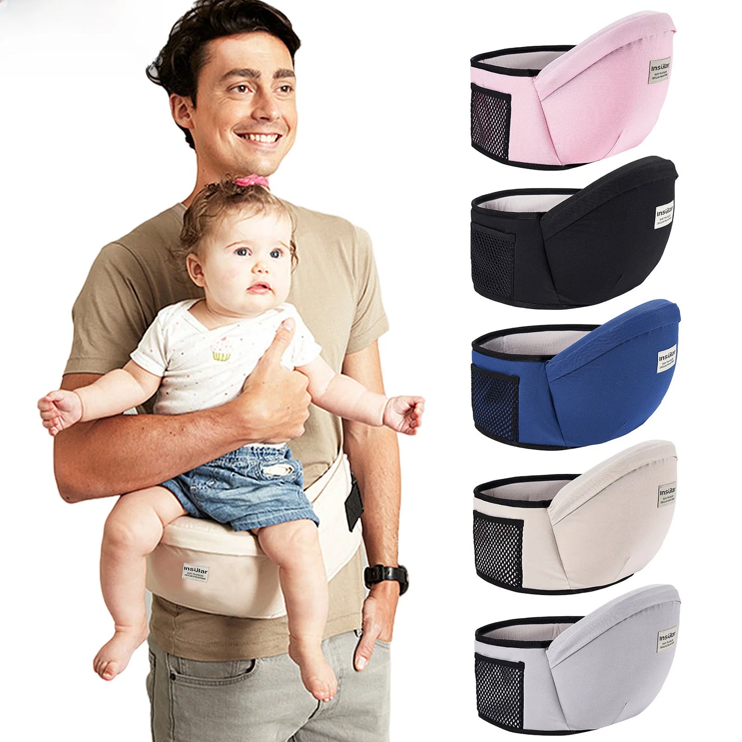 Aufbe® Çocuk Taşıma Bel Kucağı